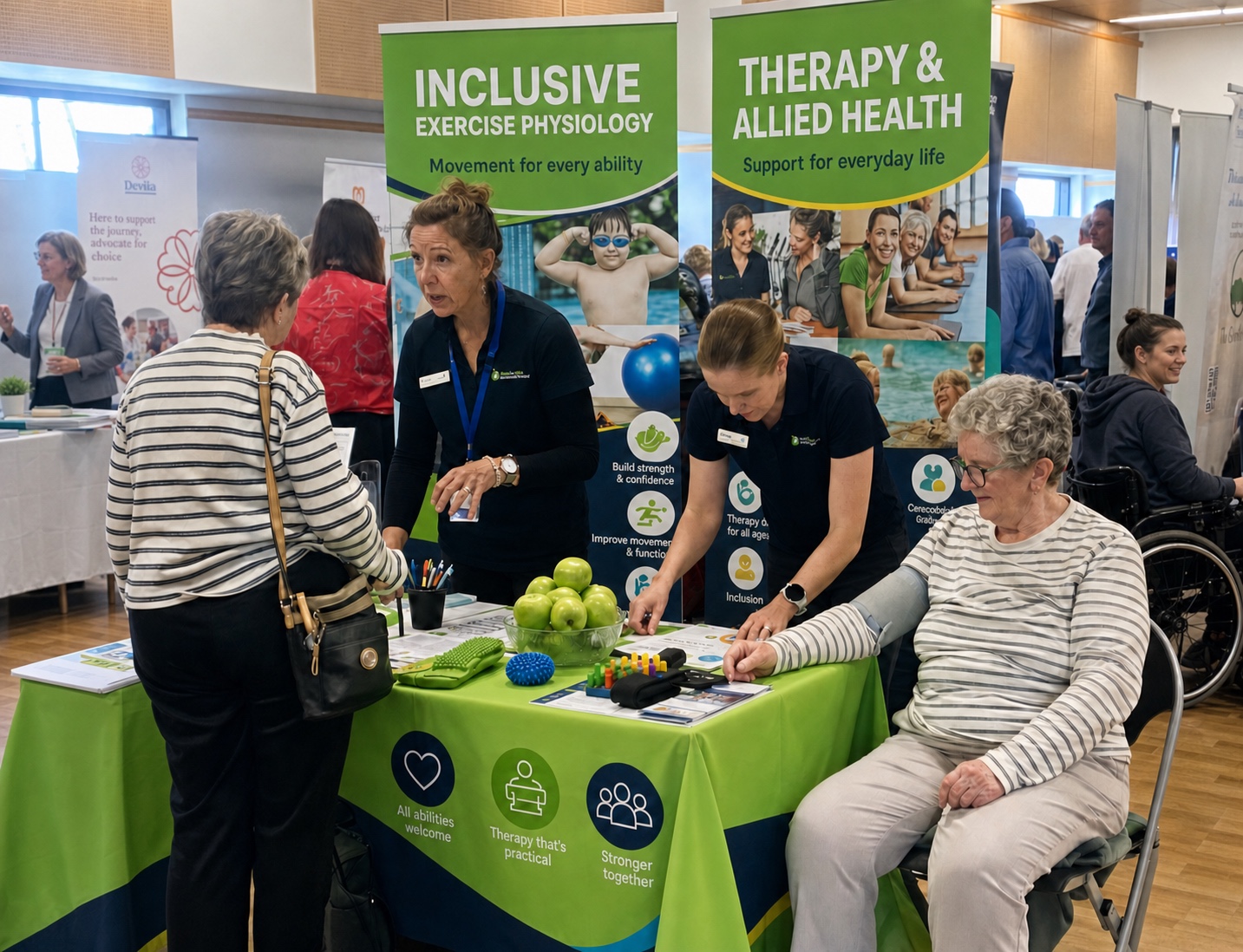 An inclusive exercise physiology and allied health demonstration